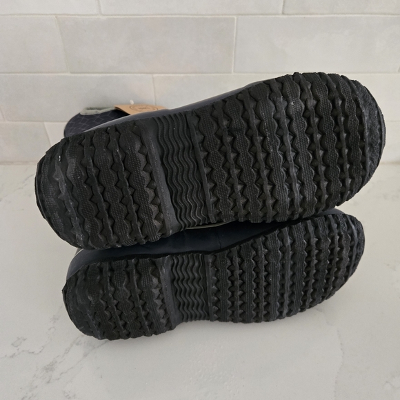 NWT Bogs Slushie Web Geo Boots Waterproof Insulated Rain Snow Navy Blue NEW Sz 5 - Picture 6 of 6